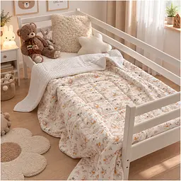 Плед дитячий MirSon Silky Waffle Sleepy ducklings 90х110 см (2200013893202) - мініатюра 8