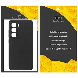 Чохол TPU Epik Black Full Camera для Infinix Hot 70 Чорний - мініатюра 2