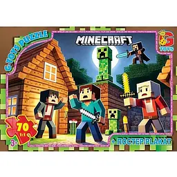 Дитячий пазл Minecraft MC799 плакат 70 елементів