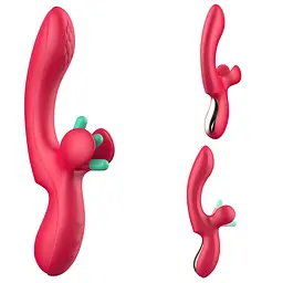 Вібратор Erospace Sweet Play G-Spot Critoral Flappinng Vibrator A16 62050070-0016 104546 - мініатюра 9