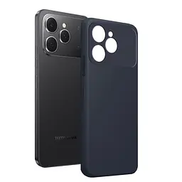 Чохол MAKE Tecno Spark 40 Silicone Ink Black - мініатюра 4