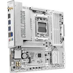 Материнська плата ASRock B850M CHALLENGER WIFI WHITE (B850M CHALLENGER WIFI WHITE) (Socket AM5, AMD B850, Micro-ATX) - мініатюра 4