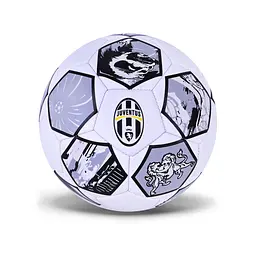 М'яч футбольний Juventus Bambi FB25540(Black) розмір №5, PVC, 310 гр