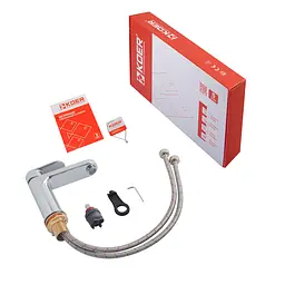 Змішувач для умивальника Koer KB-10030-01 KR5424 Хром - мініатюра 4