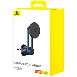Автотримач Baseus MagPro Series Magnetic Car Mount C40161200121-00 чорний - мініатюра 6