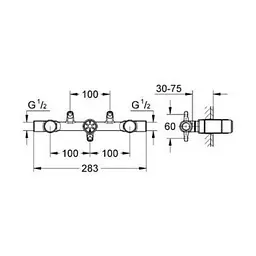 Прихована частина Grohe Atrio Ypsilon 32706000 - мініатюра 2