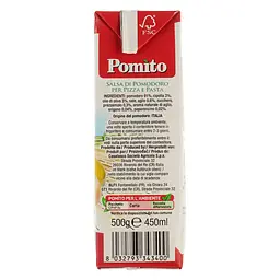 Соус томатний Pomito для піци та пасти 500 г - мініатюра 2