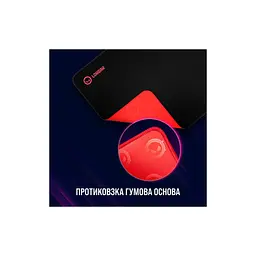 Килимок для мишки Lorgar Main 323 Black/Red (LRG-GMP323) - мініатюра 8