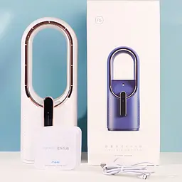Настільний вентилятор F6 2in1 з зволожувачем повітря 2200mAh White - мініатюра 6