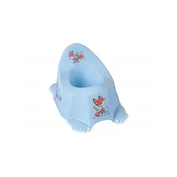 Горщик Tega Лісова казка, з нековзною гумою і музикою, блакитний (PO-069-108)