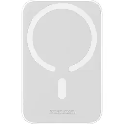 Зовнішній акумулятор Baseus Magnetic Bracket Mini 6000mAh 20W White (P10059002223-00/P10059003222-00) [102129] - мініатюра 8