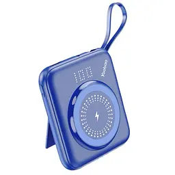 Павербанк Yoobao W1 10000 мАг 22.5 Вт USB-C USB-A Micro-USB MagSafe Lightning PD QC Синій (1998)