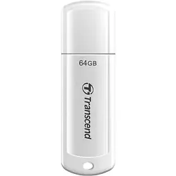 Флеш-накопичувач Transcend USB3.1 64GB JetFlash 730 White (TS64GJF730) - мініатюра 1