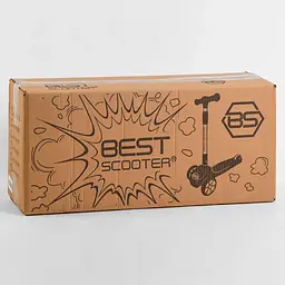 Самокат Best Scooter 13х30х58-71.5 см Бузковий 000231655 - мініатюра 3