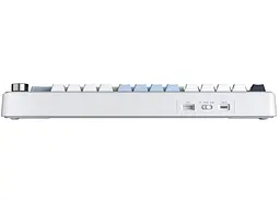 Клавіатура ігрова механічна Aula Mechanical F-75 MAX Wireless White-Blue Gasket Reaper Switch Hot-Swap 2.4G/Bluetooth - мініатюра 4