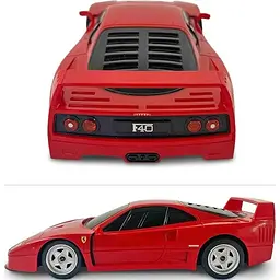 Автомодель на радіокеруванні Mondo Ferrari F40 2020, 1:24 червоний (63581) - мініатюра 3