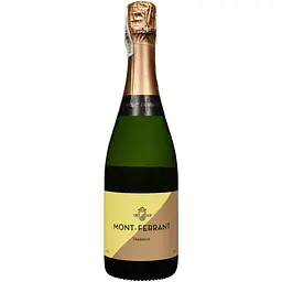 Вино ігристе Mont-Ferrant Tradicio Cava Brut, біле, брют, 0,75 л