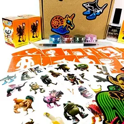 Подарунковий набір "Брейнрот" Fresh Tattoo gift-box-brainrot-3kids - мініатюра 5