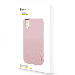 Портативна батарея Powerbank Baseus Thin Version Wireless Charger 10000 mAh PPALL-QY04 Pink - мініатюра 3