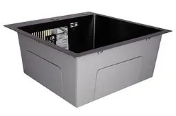 Кухонна мийка Lidz H5050B PVD 3.0/1.0 мм LDH5050BPVD3008 - мініатюра 2