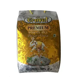 Рис Басматі Eravat Premium Basmati rice Cream Sella пропаренний 5 кг