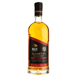 Віскі M&H Elements Sherry Cask Single Malt Whisky 46% 0.7 л в подарунковій коробці - мініатюра 2