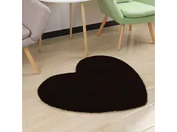Килим кімнатний MALLORY HOME 90x90см чорний Серце