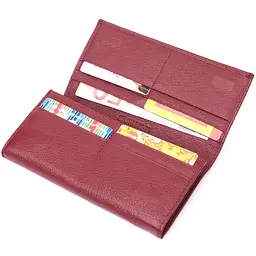 Оригінальний жіночий гаманець з натуральної шкіри ST Leather 18,5х9х3 см acs0029639 - мініатюра 5