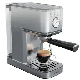 Кавоварка Klarstein SteelPresso Slim 1350 W 20 бар (10046327)