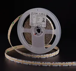 LED Стрічка 19,2W 240LED 3000K 1600LM IP20 24V KLOODI KD2835-240-19.2W-3К-24V