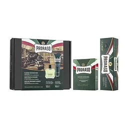 Набір косметики Proraso Green Classic Shaving Duo Крем 150 мл + Лосьйон 100 мл (8004395004751)