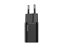 Мережевий зарядний пристрій BASEUS Super Si Quick Charger 1C 25 W Black (CCSP020101) - мініатюра 3