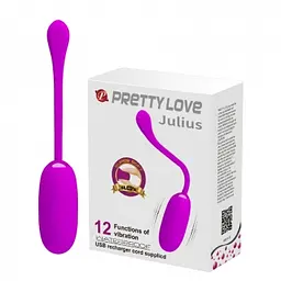 Віброяйце Pretty Love Julius Vibrating Egg Purple