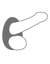 Подвійне ерекційне кільце Dorcel Liquid-Soft Teardrop Dorcel SO2346 22203 - мініатюра 3