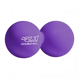Масажний м'яч подвійний 4FIZJO Lacrosse Double Ball 6.5 x 13.5 см Purple 4FJ0325 (P-5907739314338)