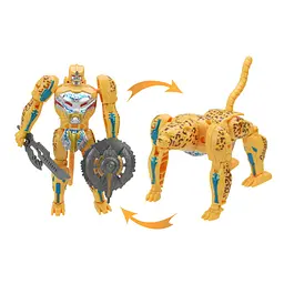 Дитячий робот-трансформер Justice Cheetah 168-85Yellow робот-гепард - мініатюра 2