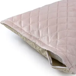 Чохол на подушку Руно 50х70 VeLour Apricot ромб 382.55_Apricot ромб - мініатюра 4