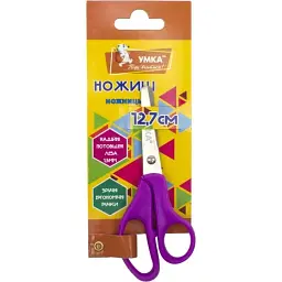 Ножиці дитячі Умка 12,7 см фіолетові НЦ404-07 - мініатюра 2