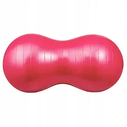 М'яч для фітнесу (арахіс) 4FIZJO Air Ball Peanut 45 x 90 см Anti-Burst Red (P-5907739318558) - мініатюра 5