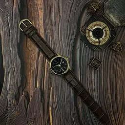 Чоловічий годинник Casio MTP-V002GL-1B Золотистий ( AT1141-0272 ) - мініатюра 7
