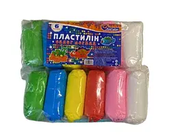 Пластилін супер легкий 6 кольорів 40 г