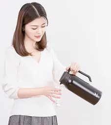 Термос Viomi Stainless Vacuum Cup 1500 ml Black - мініатюра 3