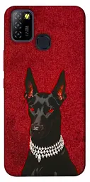 TPU чохол Demsky Premium doberman для Infinix Hot 10 Lite