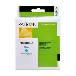 Картридж Patron Canon PGI-2400C XL (9274B001) 1800 арк (PN-2400XL-C)
