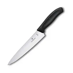 Кухонний ніж Victorinox SwissClassic Carving 19 см Black (6.8003.19B)