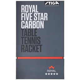 Ракетка для настільного тенісу Stiga Royal Carbon 5 Star FL (1215-2818-01) - мініатюра 5