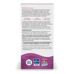 Жирні кислоти Nordic Naturals Prenatal DHA 180 капсул - мініатюра 3