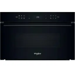 Whirlpool Мікрохвильова піч вбудована, 31л, електронне упр., 1000Вт, гриль, дисплей, чорний