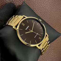 Чоловічий годинник Casio MTP-VT01G-5B Золотистий ( AT1141-0329 ) - мініатюра 2