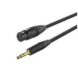 Балансный аудио кабель Jack 6.3 Stereo — XLR Female Roxtone GMX-J220-L3 3м - мініатюра 1